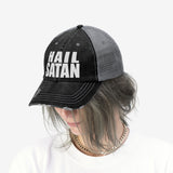 Hail Satan - Unisex Trucker Hat - lefthandcraft