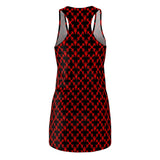 Baphomet Checkered Racerback Dress
