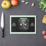 Purraise Satan Cutting Board