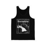 Necro Unisex Jersey Tank - lefthandcraft