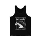 Necro Unisex Jersey Tank - lefthandcraft