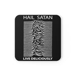 Hail Satan Live Deliciously - 4pc Coaster Set