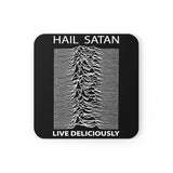 Hail Satan Live Deliciously - 4pc Coaster Set