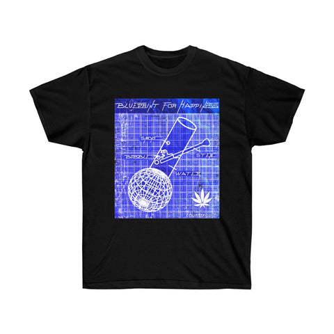 Blueprint for Happiness - Cannabis - Ultra Cotton Tee