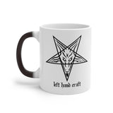 Baphomet LHC Color Changing Mug - lefthandcraft