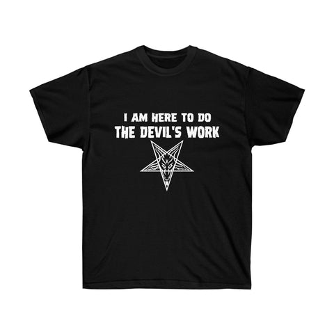 Devils Work Baphomet Ultra Cotton Tee