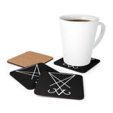 Sigil of Lucifer Coaster