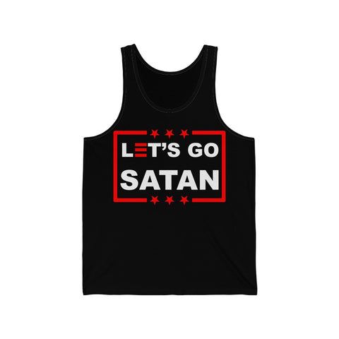 Let's Go Satan - Jersey Tank