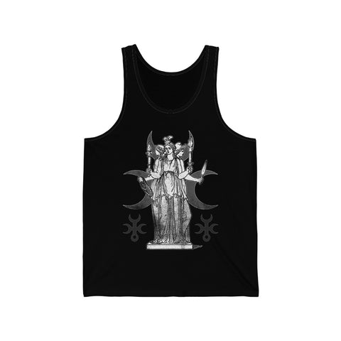 Hecate Goddess of Magic - Unisex Jersey Tank