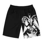 Baphomet Negative Men's Board Shorts