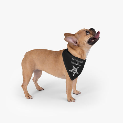 Devil's Work Pet Bandana