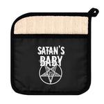 Satan's Baby Pot Holder with Pocket