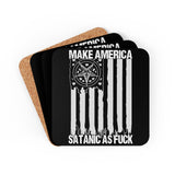 Make America Satanic As Fuck - 4pc Coaster Set