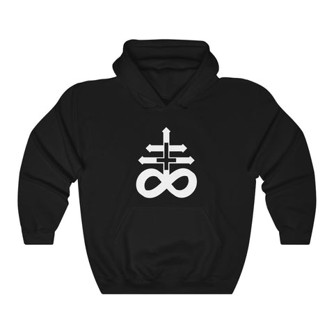 Leviathan Inverted Cross - Pullover Hoodie Sweatshirt