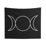 Triple Moon Goddess Wall Tapestries