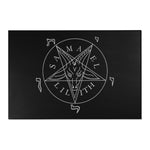 Sigil of Baphomet - Samael Lilith - Area Rugs