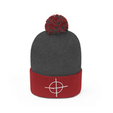 Zodiac Symbol Pom Pom Beanie