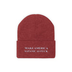 Make America Satanic As Fuck Knit Beanie