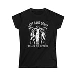 We Aim To Offend Women's Softstyle Tee