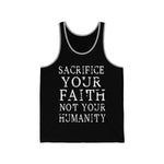 Sacrifice Your Faith Jersey Tank - lefthandcraft