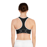 Triple Moon Goddess - Sports Bra