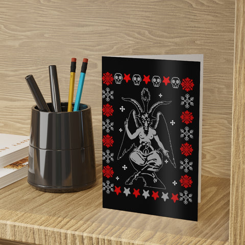 Baphomet Holiday - Greeting Cards (1 or 10-pcs)