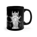 Hecate Goddess of Magic - Black mug 11oz