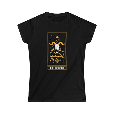 Ave Satanas Women's Softstyle Tee