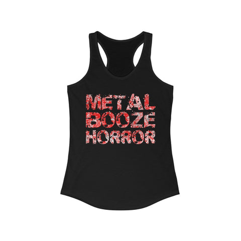 Metal Booze Horror - Racerback Tank