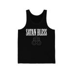 Satan Bless Jersey Tank - lefthandcraft