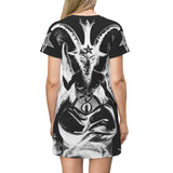 Baphomet T-shirt Dress