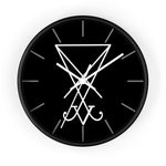 Sigil of Lucifer Wall Clock