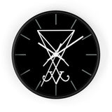 Sigil of Lucifer Wall Clock