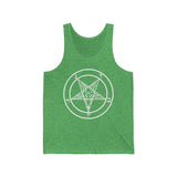 Sigil of Baphomet Unisex Jersey Tank - lefthandcraft