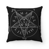 Sigil of Baphomet - Spun Polyester Square Pillow Case