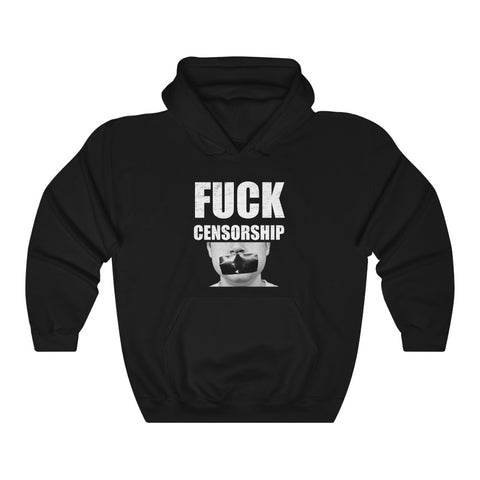 Fuck Censorship - Pullover Hoodie Sweatshirt