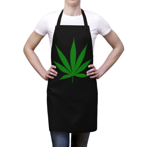 Cannabis Leaf Apron