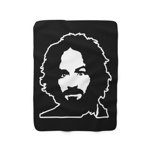 Charles Manson - Sherpa Fleece Blanket