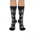 Leviathan Cross Crew Socks