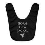 Born of a Jackal Fleece Baby Bib