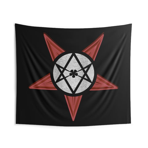 Unicursal Hexagram - Pentagram - Thelema - Wall Tapestries