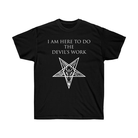 The Devil's Work Redux - Ultra Cotton Tee