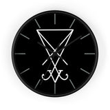 Sigil of Lucifer Wall Clock