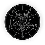 Sigil of Baphomet Wall clock