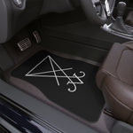 Sigil of Lucifer - Front Car Floor Mat, 1pc
