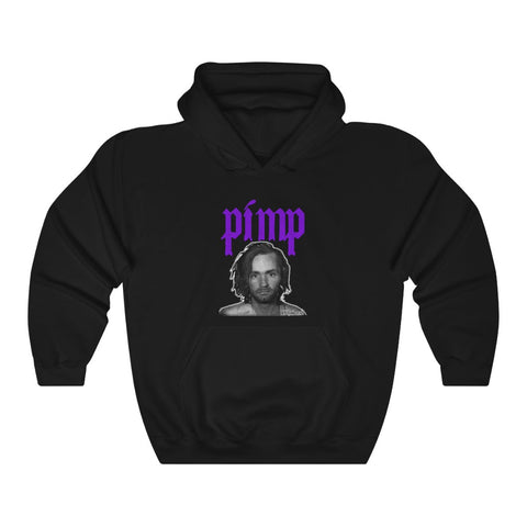 Charles Manson PIMP - Pullover Hoodie Sweatshirt