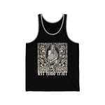 Demon Seed Satanic Unisex Jersey Tank - lefthandcraft