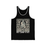 Demon Seed Satanic Unisex Jersey Tank - lefthandcraft