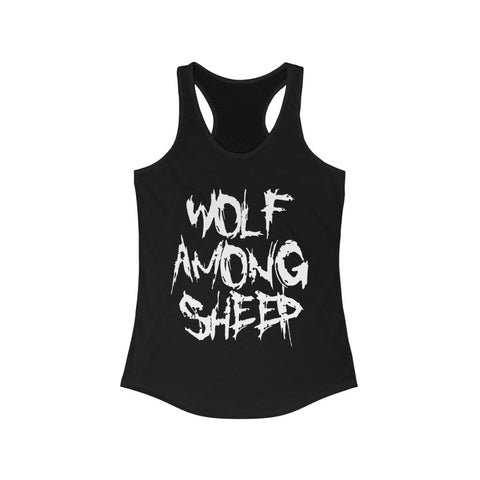 Wolf Among Sheep - Racerback Tank