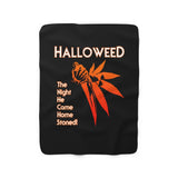 Halloweed - Sherpa Fleece Blanket